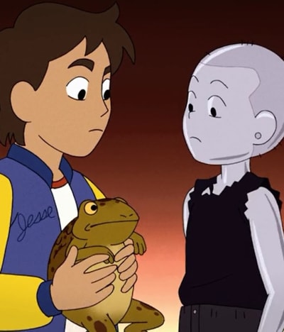 Jesse, MT, and Toad Infinity Train