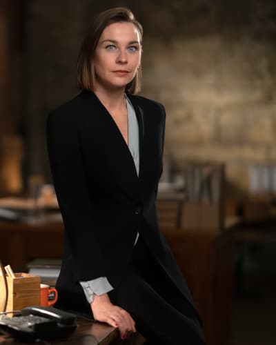 Christiane Paul como Agente Especial Katrin Jaeger 