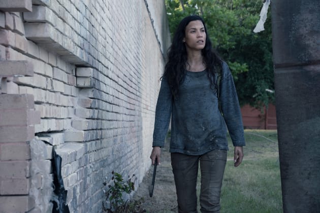All Alone Fear The Walking Dead Season 4 Episode 13 Tv Fanatic