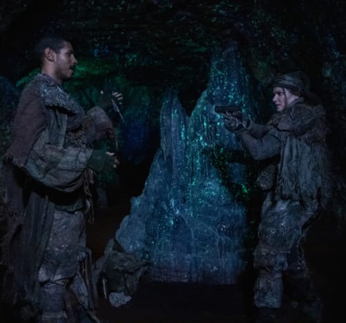 Xavier and Diyoza Face Off - The 100 Season 6 Episode 6