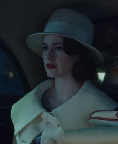 Midge In The Taxi - The Marvelous Mrs. Maisel Season 4 Episode 1