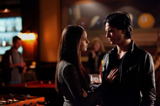 What did you think of the first real Delena kiss? - TV Fanatic