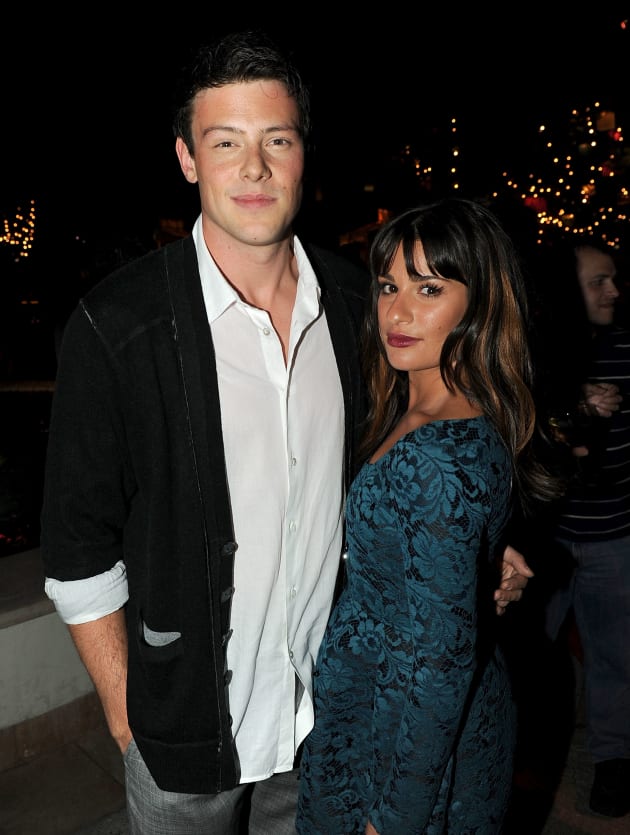 Actors Cory Monteith L And Lea Michele Attend The Premiere Of 20th Century Foxs Glee Season 