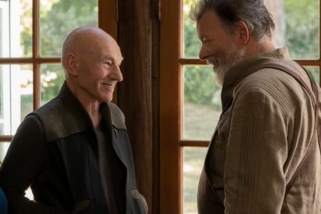 Sharing a Laugh - Star Trek: Picard Season 1 Episode 7