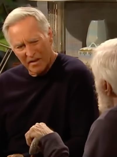Dick Van Dyke and Drake Hogestyn - Days of Our Lives