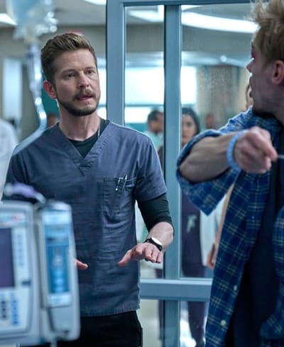 At Ease, Sir -tall - The Resident Season 6 Episode 2