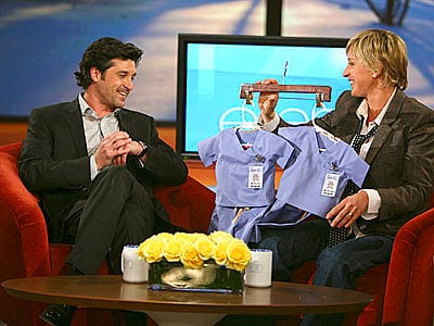Dempsey Presented With Baby Scrubs Tv Fanatic