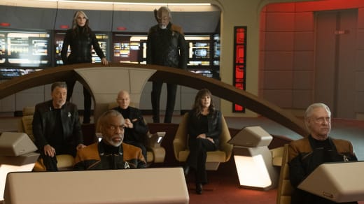 The Enterprise-D Bridge Crew - Star Trek: Picard