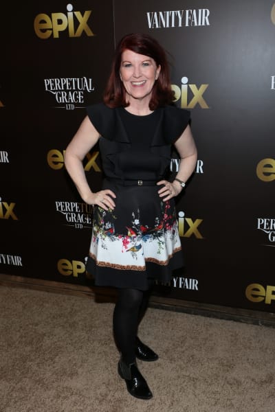 Kate Flannery Attends Premiere
