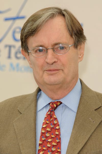 Actor David McCallum attends a photocall for the American T.V series 