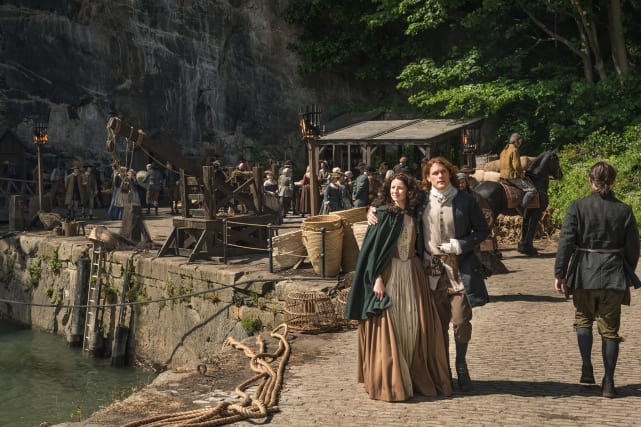 Strolling the docks outlander