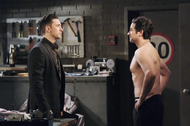 Chad Catches Jake - Days of Our Lives