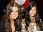 Khloe and Kourtney Pic