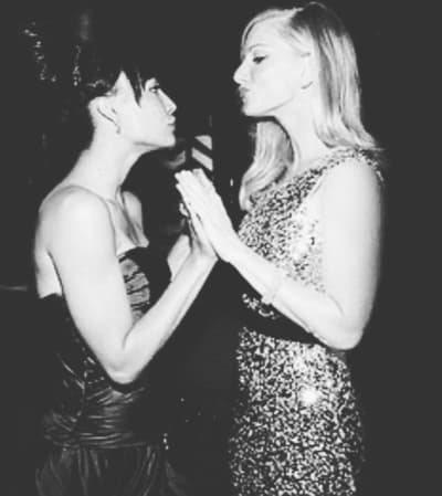 Heather Morris and Naya Rivera