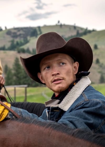 Jimmy Ready to Mount - Yellowstone Season 3 Episode 1