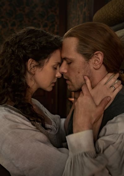 Claire and Jamie Savor Each Other - Outlander