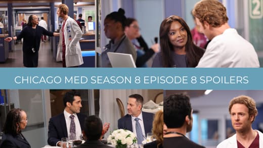 Season 8 Episode 8 Spoilers - Chicago Med