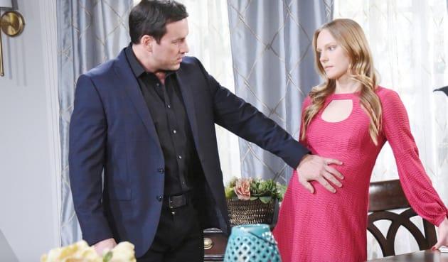 Feeling the Baby Kick - Days of Our Lives
