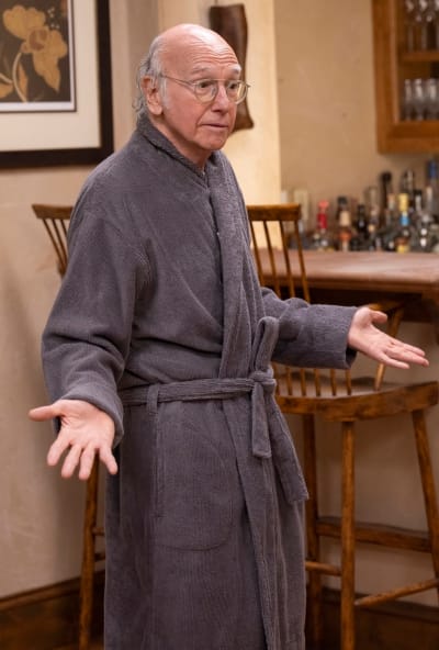 Larry's Signature Pose - Curb Your Enthusiasm