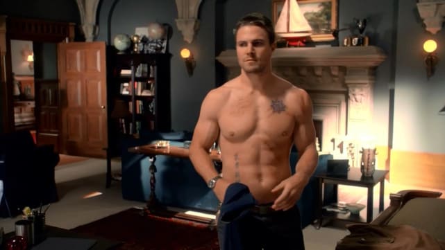 Stephen Amell as Oliver Queen - Arrow
