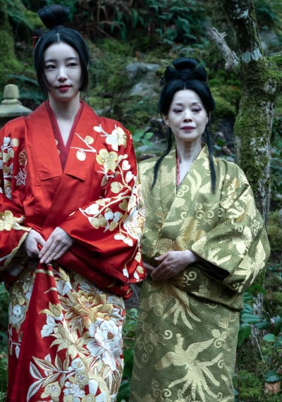 Kiku and Friend on Shogun Season 1 Episode 6