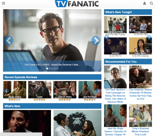 TV Fanatic New Layout