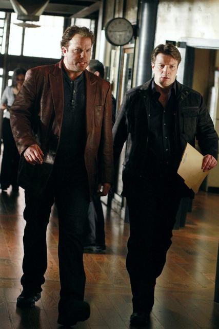 Castle and Detective Slaughter