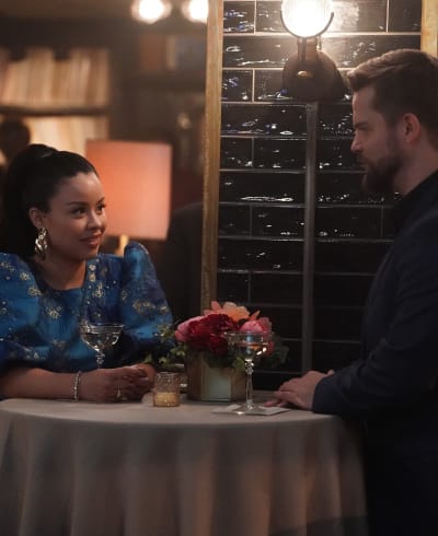 Engaging at an Engagement Party - Tall - Good Trouble Season 5 Episode 18