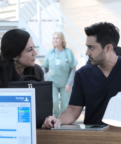 Mothering Devon -Tall - The Resident Season 4 Episode 4