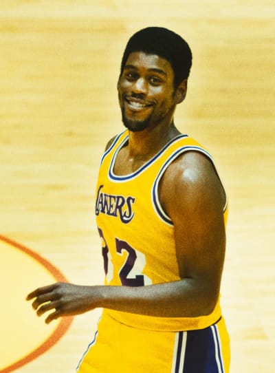 Quincy Isaiah as Magic Johnson