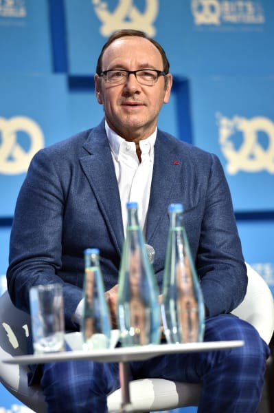  Actor Kevin Spacey during the 'Bits & Pretzels Founders Festival' 