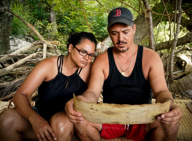 Sandra Diaz-Twine and Boston Rob Mariano - Survivor