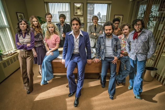 The Cast of Vinyl Season 1 Episode 1