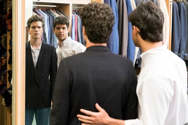 Lyle and Erik Shopping - Law & Order True Crime: The Menendez Brothers Season 1 Episode 1
