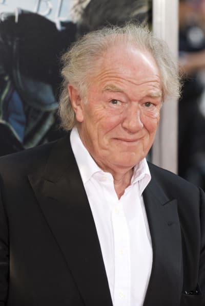 Michael Gambon arrives at the New York premier of Harry Potter and the Half-Blood Prince