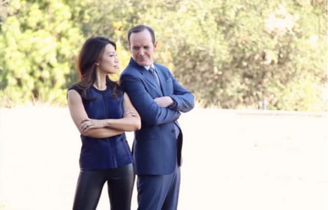 Agents Coulson and May - Marvel's Agents of S.H.I.E.L.D.