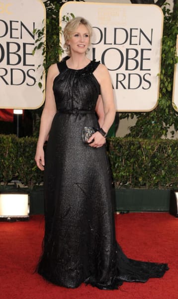 Jane Lynch at the Globes