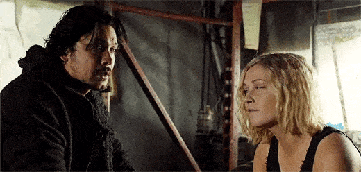 Bellamy and Clarke During Season 6  - The 100