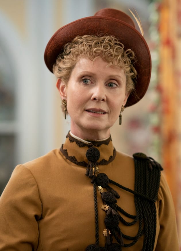 Ada at the dressmaker - The Gilded Age Season 1 Episode 7