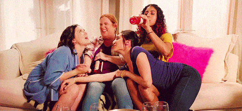 Friends on Crazy Ex-Girlfriend