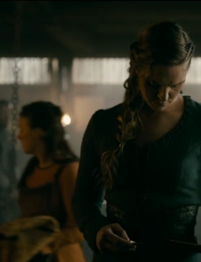 Gunnhild Ponders Her Future - Vikings Season 6 Episode 14