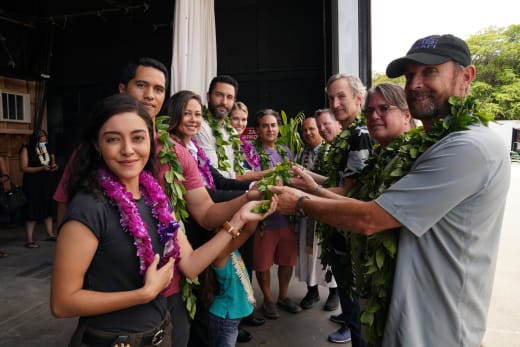 NCIS: Hawai'i Season 2 Blessing Ceremony