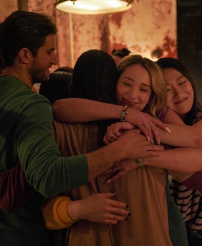 Luca's First Coterie Hug- tall - Good Trouble Season 4 Episode 11