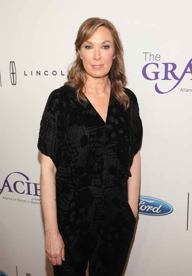 Elizabeth Marvel Poses for Photo