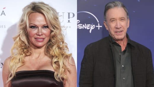 Pamela Anderson, Tim Allen Split