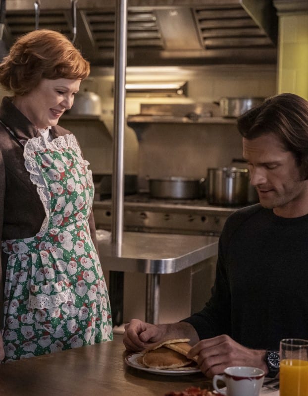 Sam Eats Pancakes - Supernatural Season 15 Episode 14