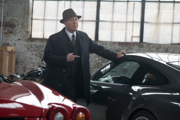 Red finds a new ride - The Blacklist Season 4 Episode 21