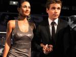 E and Sloan at Premiere