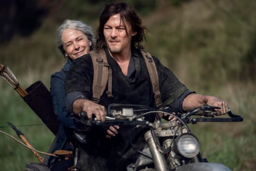 Carol and Daryl on Season 10
