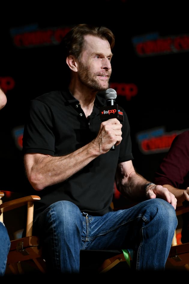 Kevin Conroy speaks on stage during Batman Beyond 20th Anniversary at